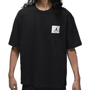 Men’s Nike Jordan Flight Heritage T-Shirt Black M DZ7314-010 NWT Jumpman Logo